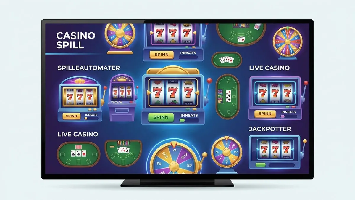 Casinospill og spilleautomater